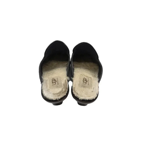 UGG Australia women's Gabriella Shearling Woven Clog Mule Heels 5564 Us 8 - Picture 4 of 7
